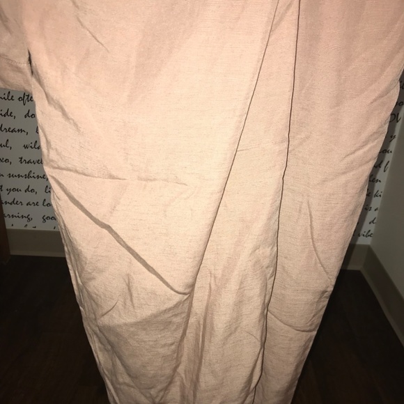 V-NECK KNOT FRONT MIDI DRESS - Picture 7 of 9